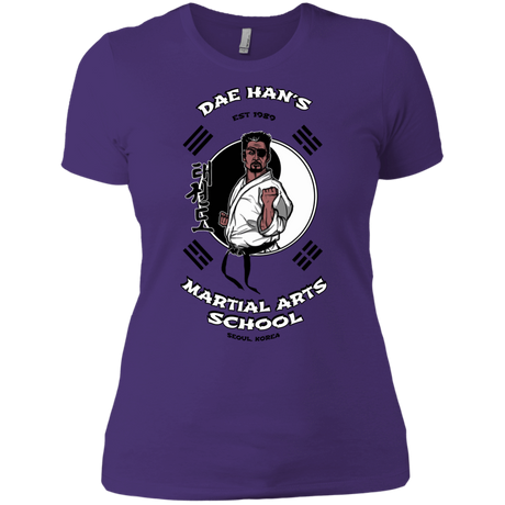 T-Shirts Purple Rush/ / X-Small Dae Hans Martial Arts Women's Premium T-Shirt