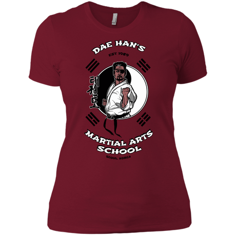 T-Shirts Scarlet / X-Small Dae Hans Martial Arts Women's Premium T-Shirt