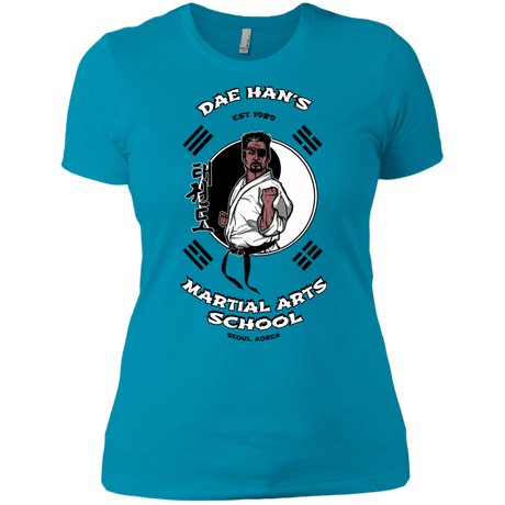 T-Shirts Turquoise / X-Small Dae Hans Martial Arts Women's Premium T-Shirt