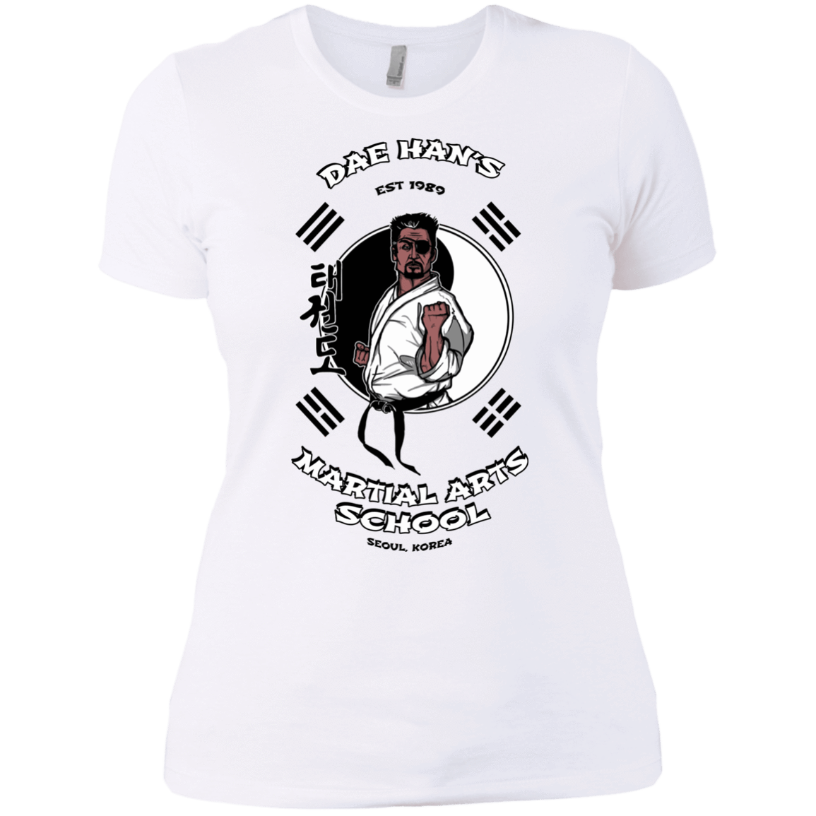 T-Shirts White / X-Small Dae Hans Martial Arts Women's Premium T-Shirt