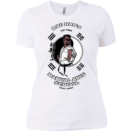 T-Shirts White / X-Small Dae Hans Martial Arts Women's Premium T-Shirt