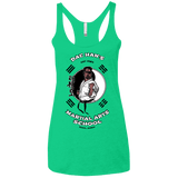 T-Shirts Envy / X-Small Dae Hans Martial Arts Women's Triblend Racerback Tank