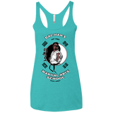 T-Shirts Tahiti Blue / X-Small Dae Hans Martial Arts Women's Triblend Racerback Tank