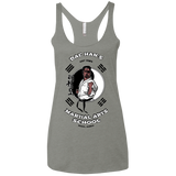T-Shirts Venetian Grey / X-Small Dae Hans Martial Arts Women's Triblend Racerback Tank
