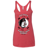 T-Shirts Vintage Red / X-Small Dae Hans Martial Arts Women's Triblend Racerback Tank