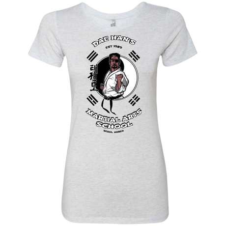 T-Shirts Heather White / S Dae Hans Martial Arts Women's Triblend T-Shirt