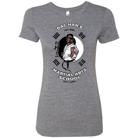 T-Shirts Premium Heather / S Dae Hans Martial Arts Women's Triblend T-Shirt