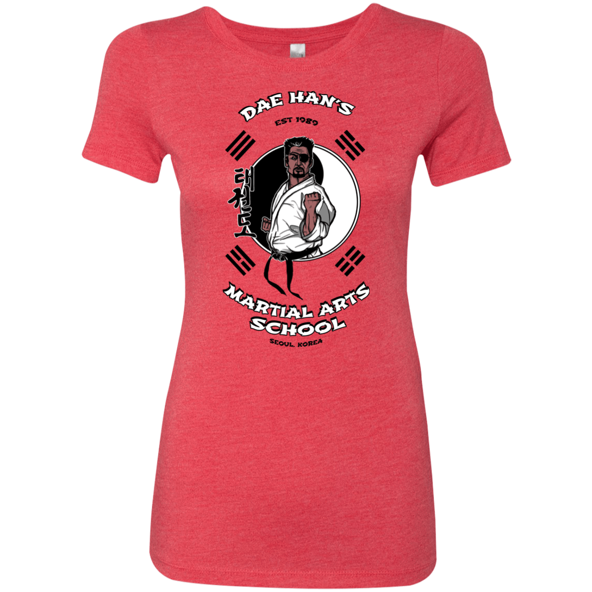 T-Shirts Vintage Red / S Dae Hans Martial Arts Women's Triblend T-Shirt
