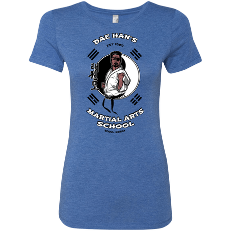 T-Shirts Vintage Royal / S Dae Hans Martial Arts Women's Triblend T-Shirt