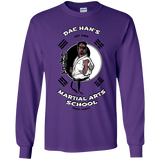 T-Shirts Purple / YS Dae Hans Martial Arts Youth Long Sleeve T-Shirt