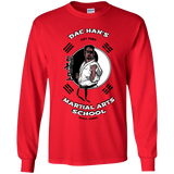 T-Shirts Red / YS Dae Hans Martial Arts Youth Long Sleeve T-Shirt