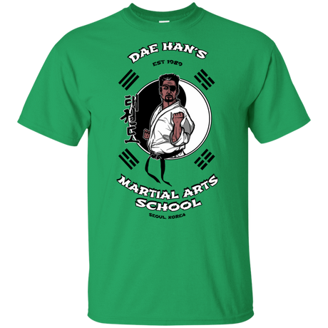 T-Shirts Irish Green / YXS Dae Hans Martial Arts Youth T-Shirt