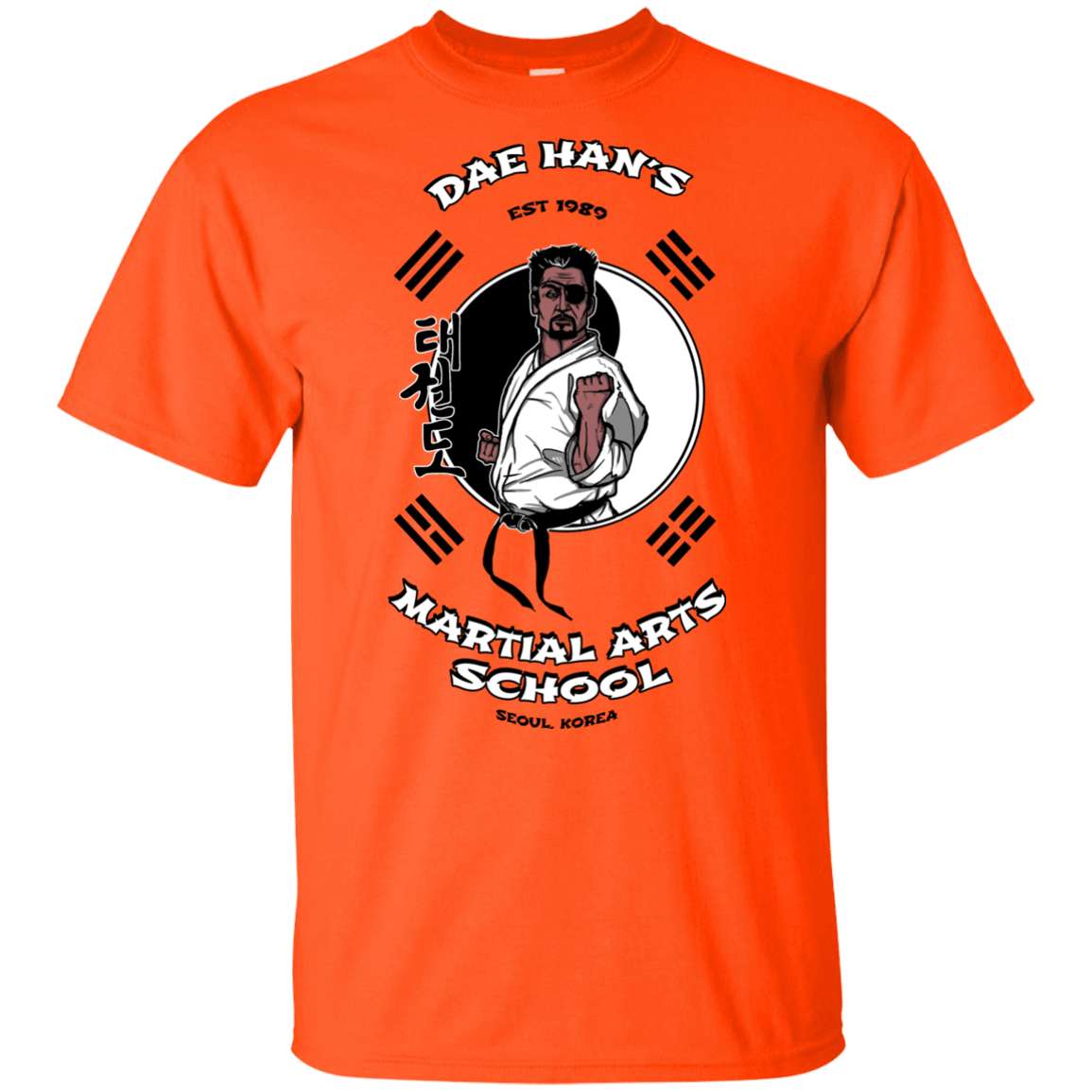 T-Shirts Orange / YXS Dae Hans Martial Arts Youth T-Shirt