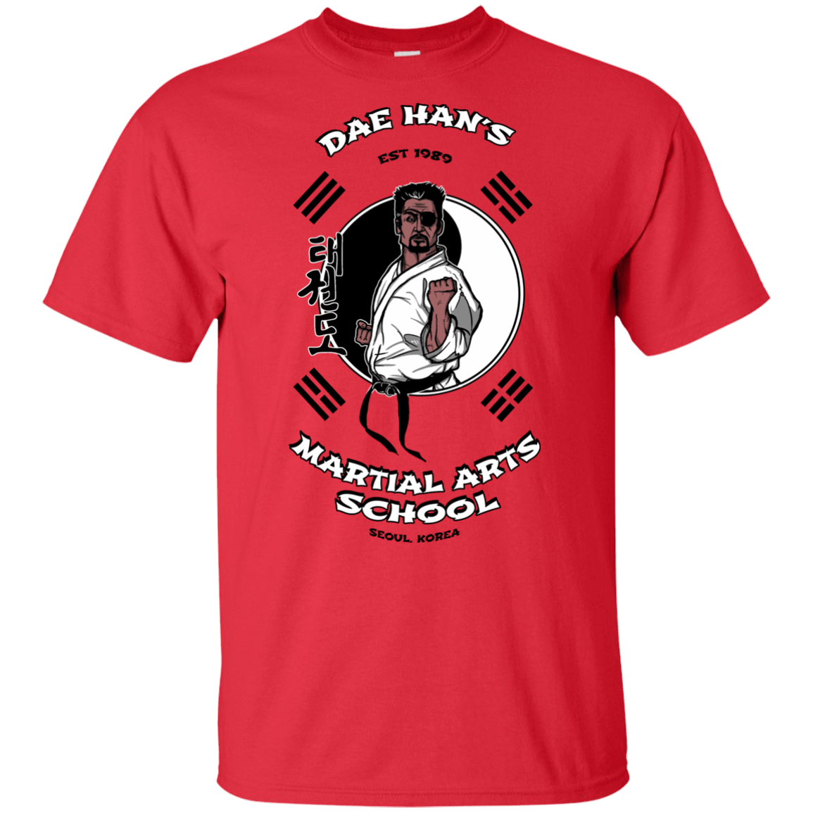 T-Shirts Red / YXS Dae Hans Martial Arts Youth T-Shirt