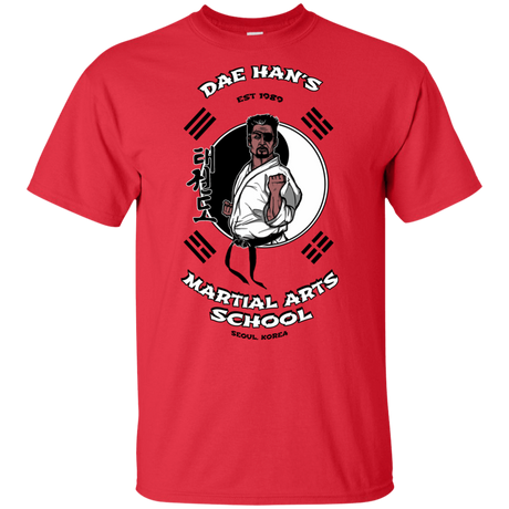 T-Shirts Red / YXS Dae Hans Martial Arts Youth T-Shirt