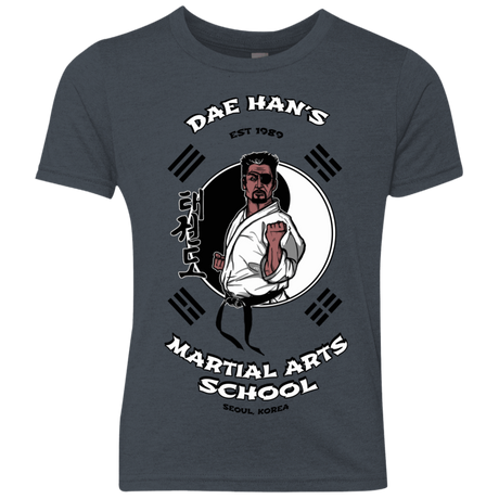 T-Shirts Vintage Navy / YXS Dae Hans Martial Arts Youth Triblend T-Shirt