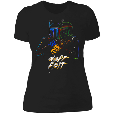 T-Shirts Black / X-Small Daft Fett Women's Premium T-Shirt