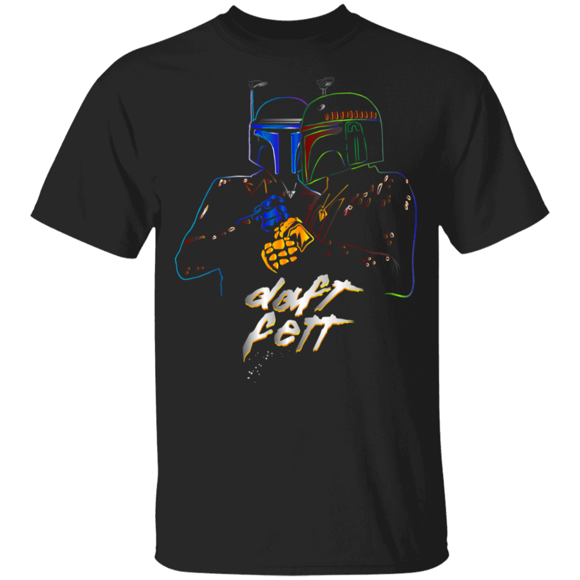T-Shirts Black / YXS Daft Fett Youth T-Shirt