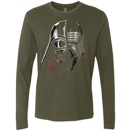 T-Shirts Military Green / Small Daft Sith Men's Premium Long Sleeve