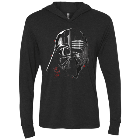 T-Shirts Vintage Black / X-Small Daft Sith Triblend Long Sleeve Hoodie Tee