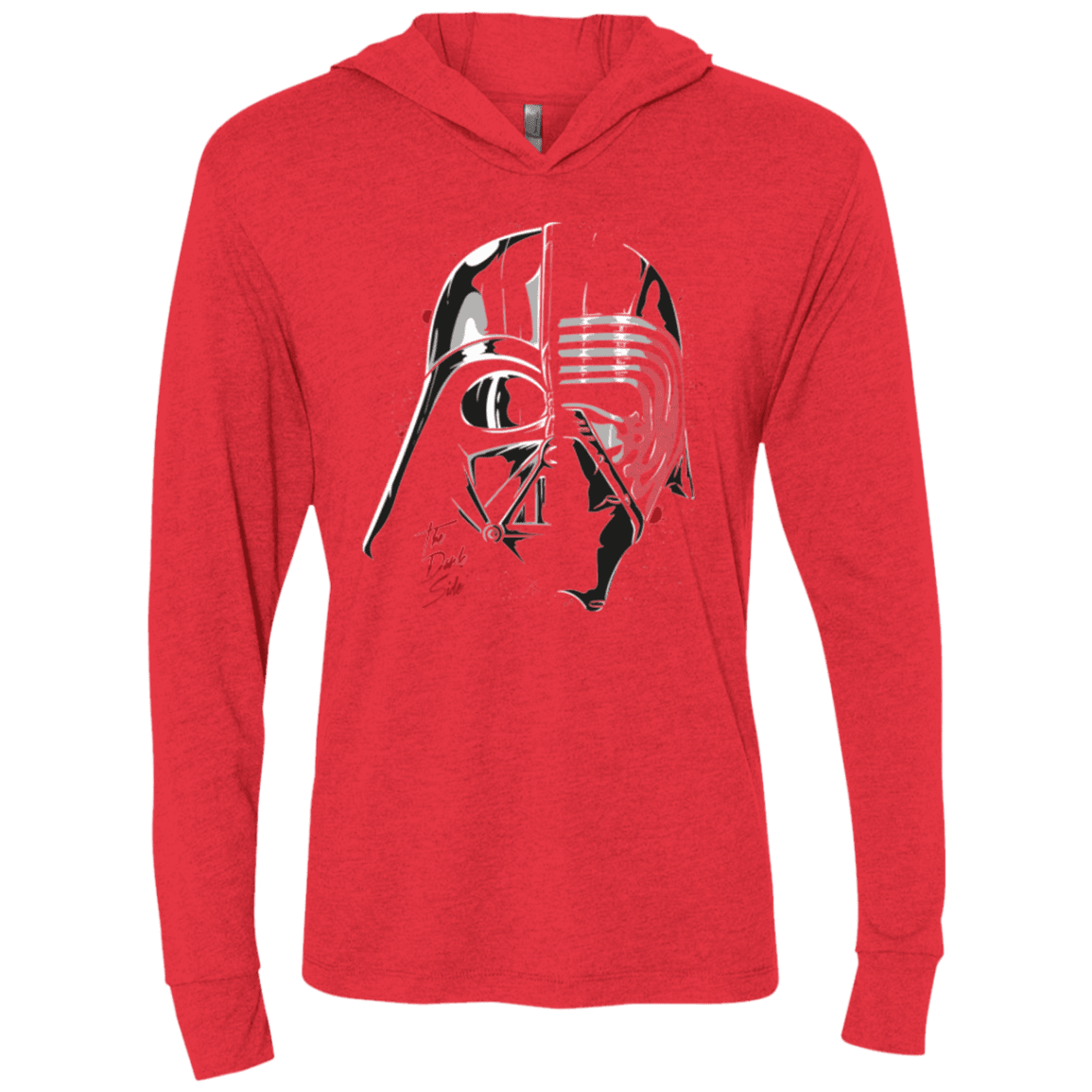 T-Shirts Vintage Red / X-Small Daft Sith Triblend Long Sleeve Hoodie Tee