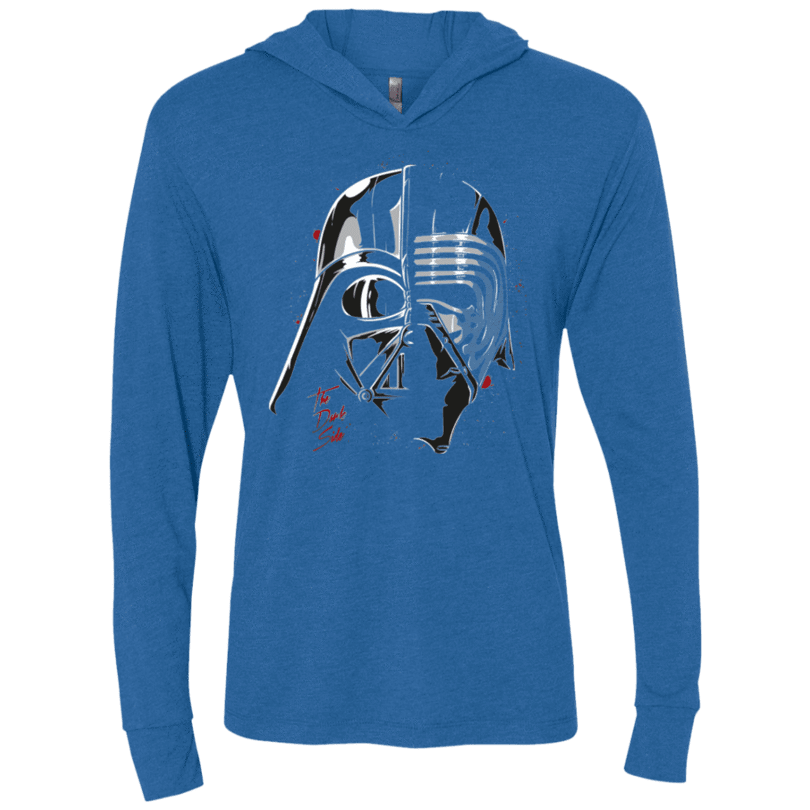 T-Shirts Vintage Royal / X-Small Daft Sith Triblend Long Sleeve Hoodie Tee