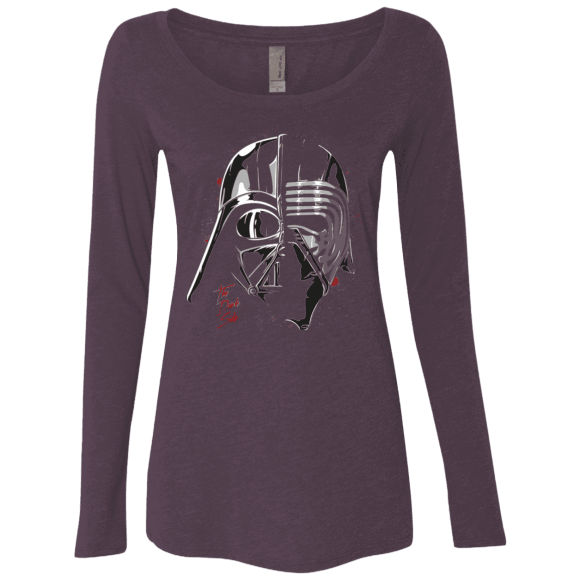 T-Shirts Vintage Purple / Small Daft Sith Women's Triblend Long Sleeve Shirt
