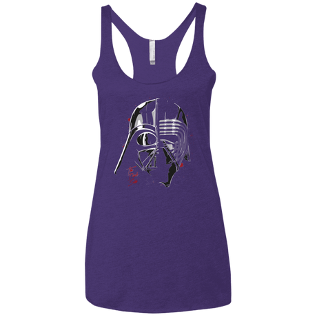 T-Shirts Purple / X-Small Daft Sith Women's Triblend Racerback Tank