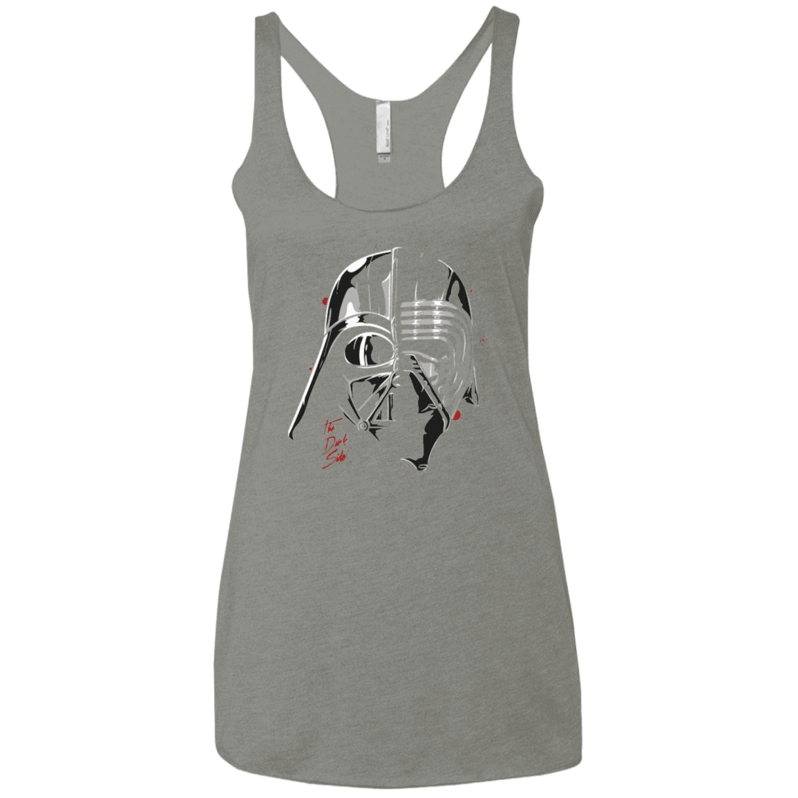 T-Shirts Venetian Grey / X-Small Daft Sith Women's Triblend Racerback Tank