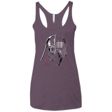 T-Shirts Vintage Purple / X-Small Daft Sith Women's Triblend Racerback Tank