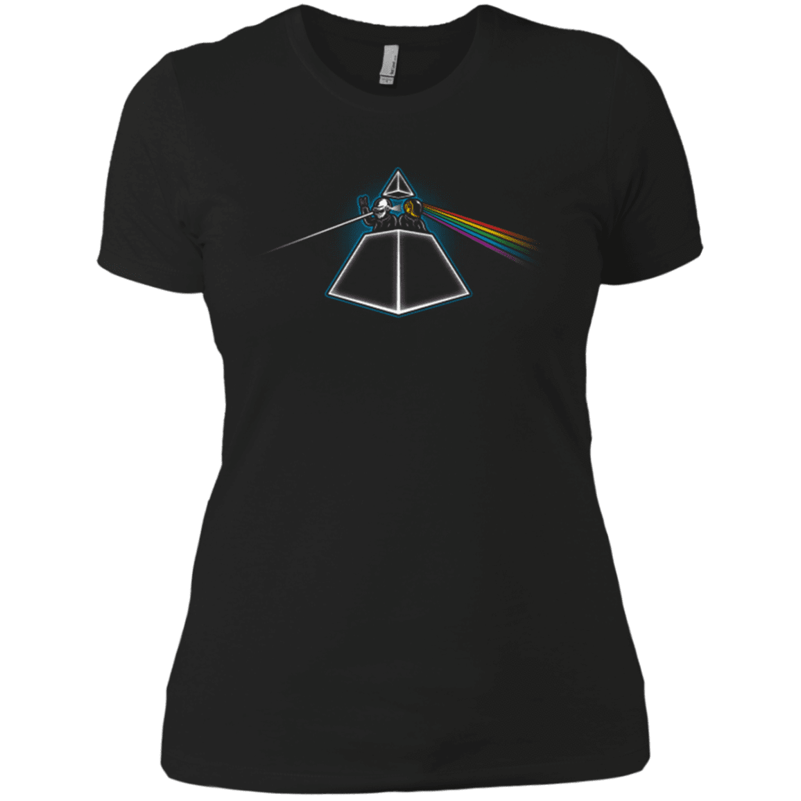 T-Shirts Black / X-Small DAFTSIDE OF THE MOON Women's Premium T-Shirt