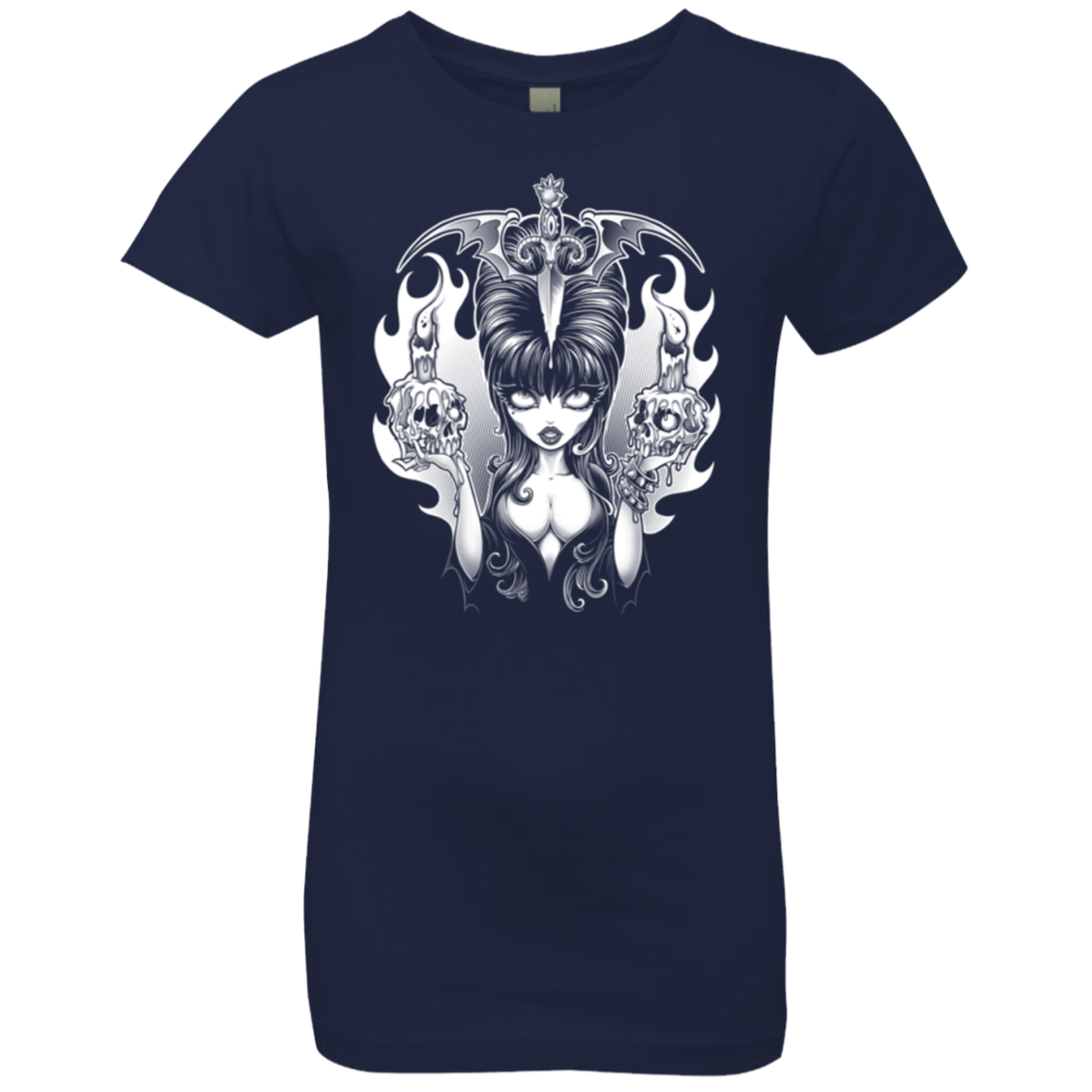 T-Shirts Midnight Navy / YXS Dagger Of Darkness Girls Premium T-Shirt