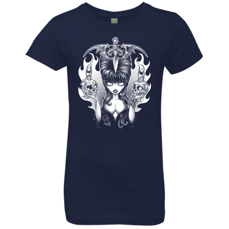 T-Shirts Midnight Navy / YXS Dagger Of Darkness Girls Premium T-Shirt