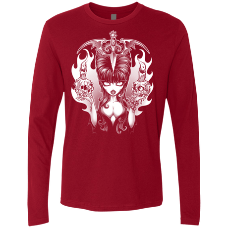 T-Shirts Cardinal / Small Dagger Of Darkness Men's Premium Long Sleeve