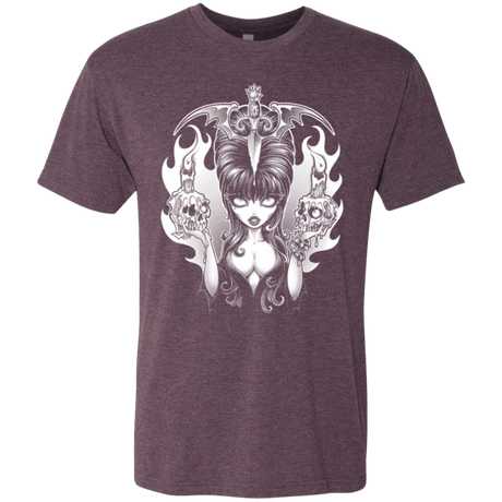 T-Shirts Vintage Purple / Small Dagger Of Darkness Men's Triblend T-Shirt