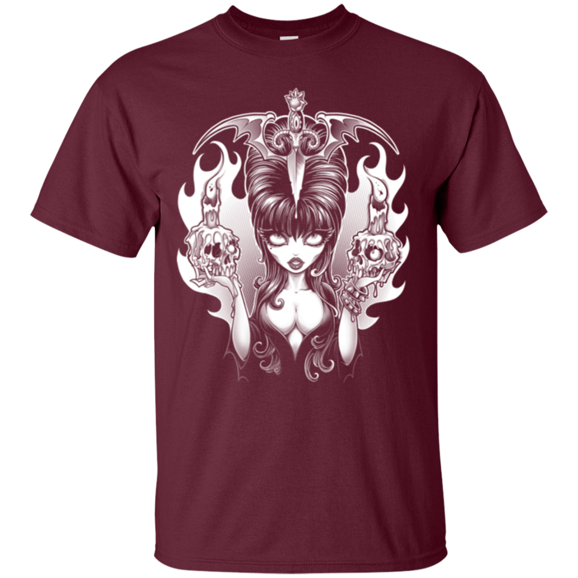 T-Shirts Maroon / Small Dagger Of Darkness T-Shirt