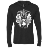 T-Shirts Vintage Black / X-Small Dagger Of Darkness Triblend Long Sleeve Hoodie Tee