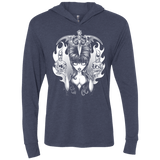 T-Shirts Vintage Navy / X-Small Dagger Of Darkness Triblend Long Sleeve Hoodie Tee