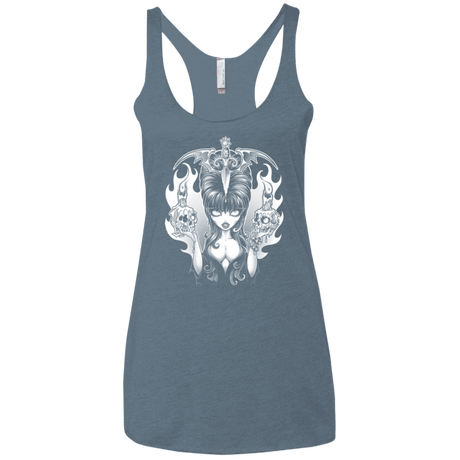T-Shirts Indigo / X-Small Dagger Of Darkness Women's Triblend Racerback Tank