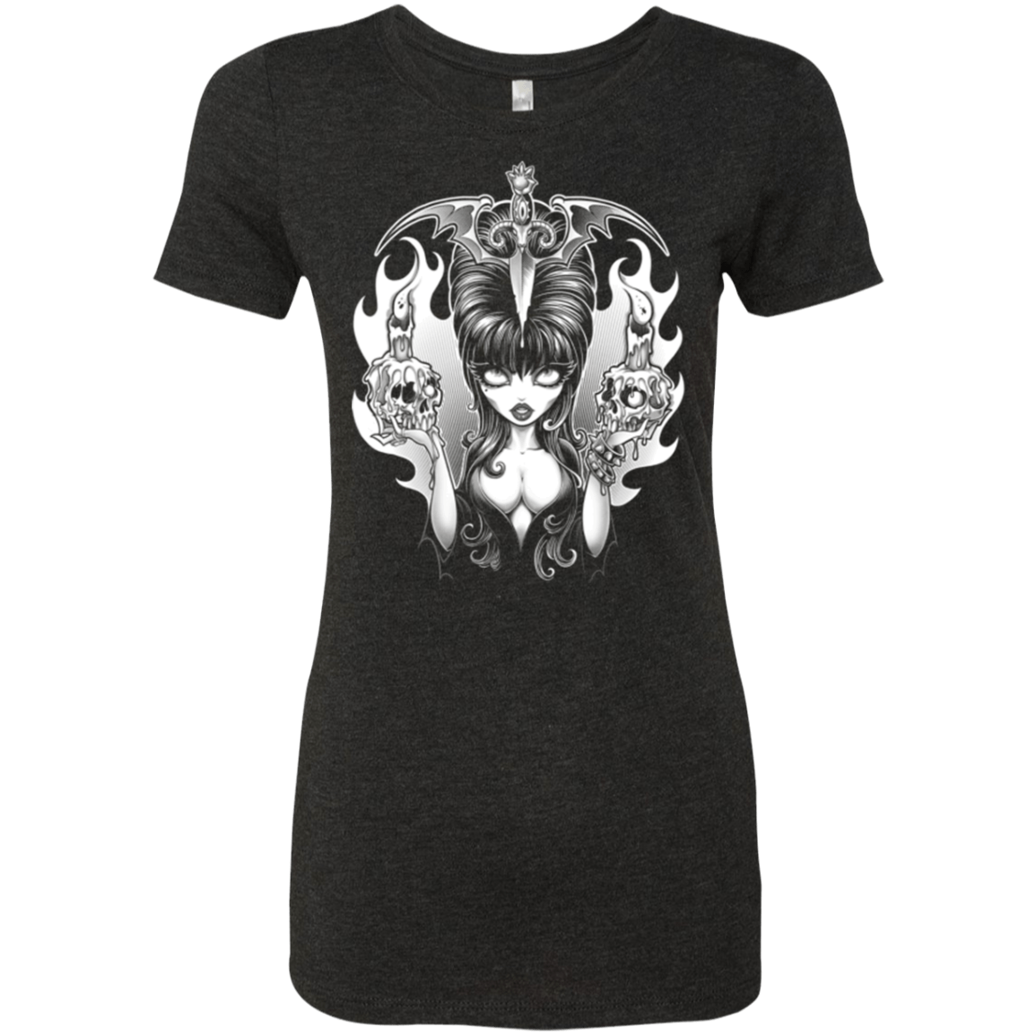 T-Shirts Vintage Black / Small Dagger Of Darkness Women's Triblend T-Shirt