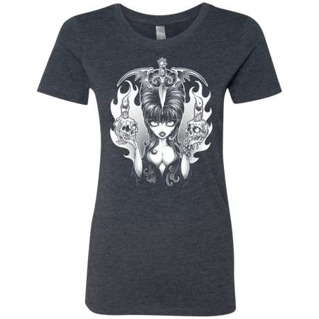 T-Shirts Vintage Navy / Small Dagger Of Darkness Women's Triblend T-Shirt