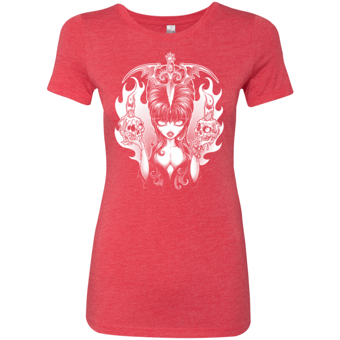 T-Shirts Vintage Red / Small Dagger Of Darkness Women's Triblend T-Shirt