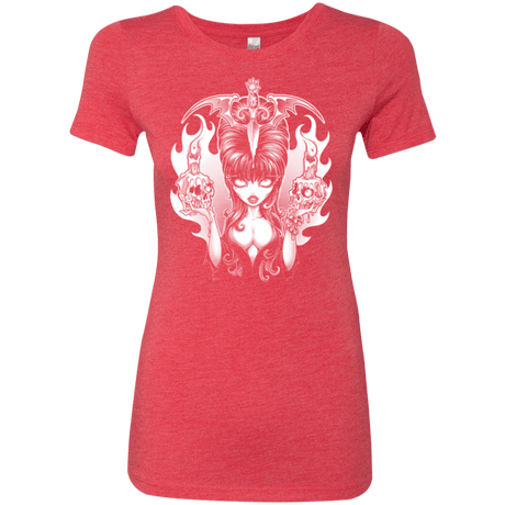 T-Shirts Vintage Red / Small Dagger Of Darkness Women's Triblend T-Shirt