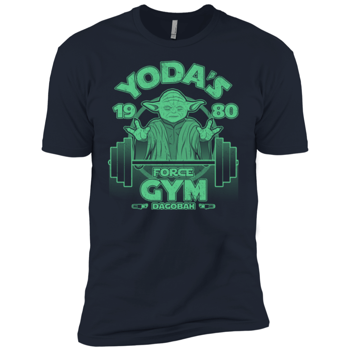 T-Shirts Midnight Navy / YXS Dagobah Gym Boys Premium T-Shirt