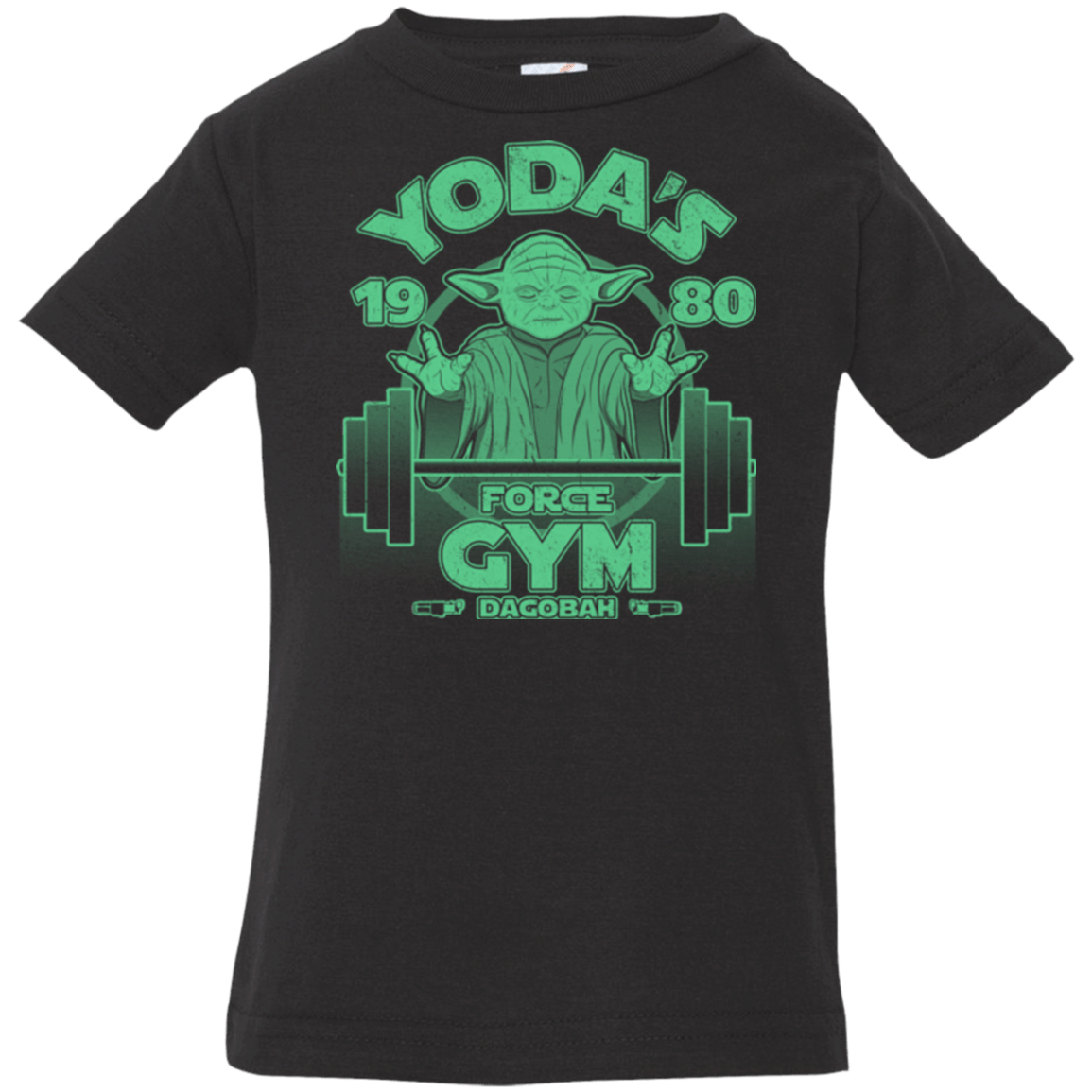 T-Shirts Black / 6 Months Dagobah Gym Infant Premium T-Shirt