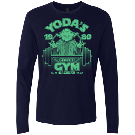 T-Shirts Midnight Navy / Small Dagobah Gym Men's Premium Long Sleeve