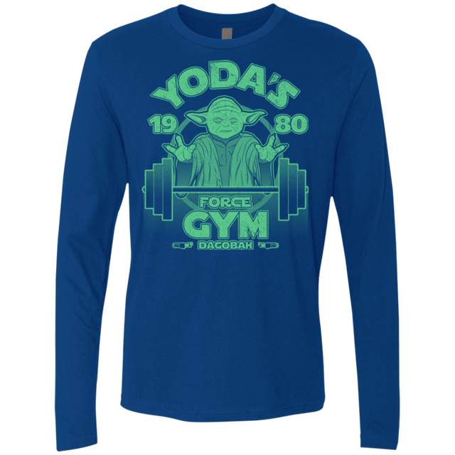 T-Shirts Royal / Small Dagobah Gym Men's Premium Long Sleeve