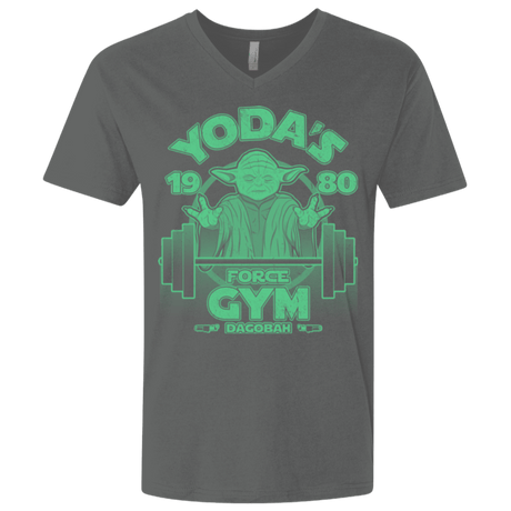 T-Shirts Heavy Metal / X-Small Dagobah Gym Men's Premium V-Neck