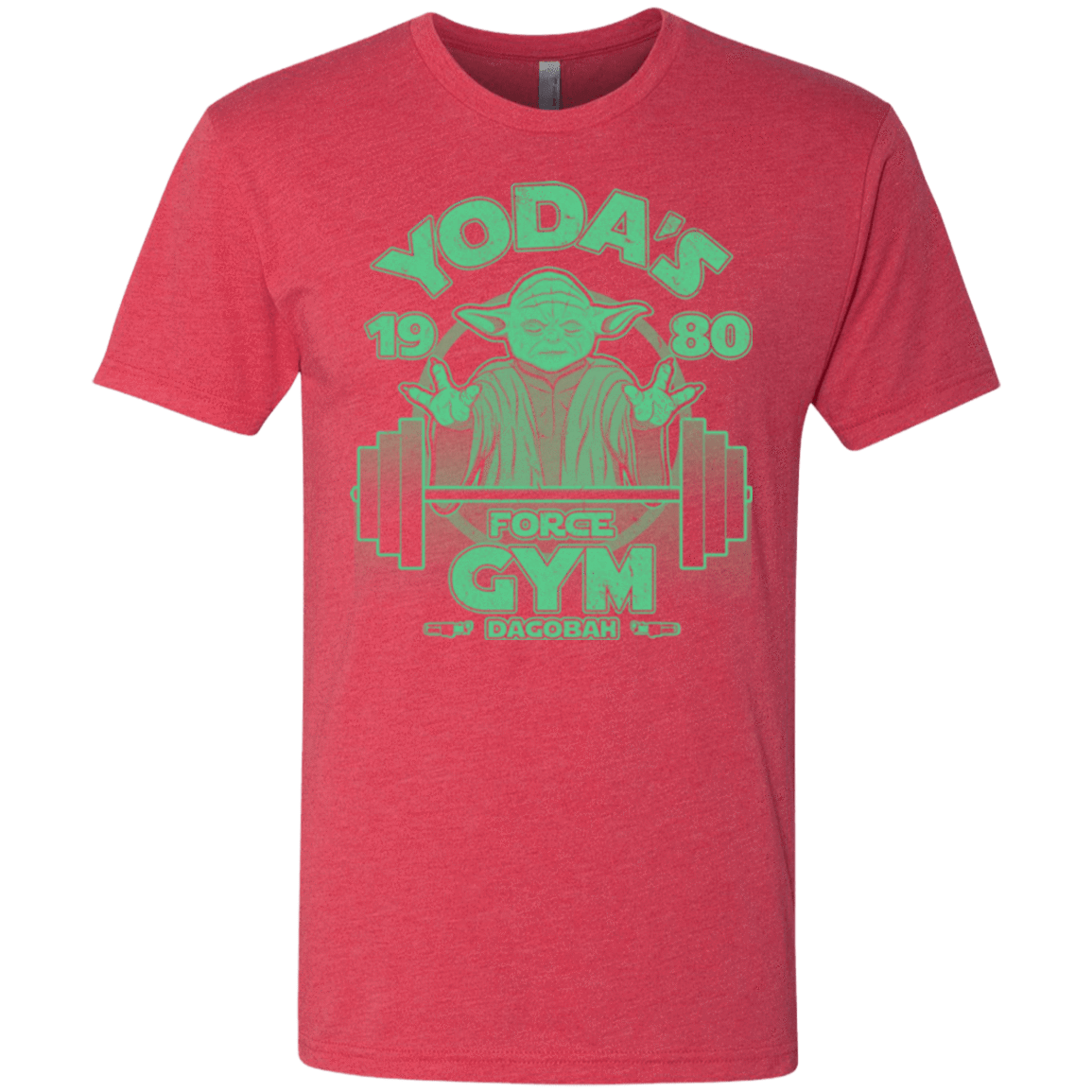 T-Shirts Vintage Red / Small Dagobah Gym Men's Triblend T-Shirt