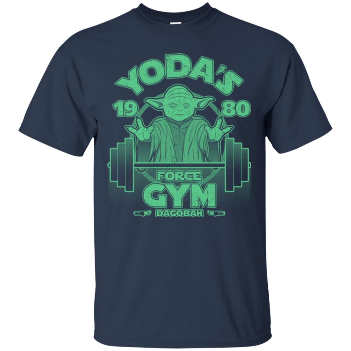 T-Shirts Navy / Small Dagobah Gym T-Shirt